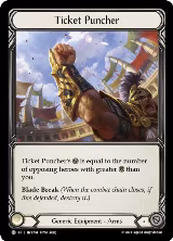Ticket Puncher (HVY204), Heavy Hitters — Flesh & Blood card price