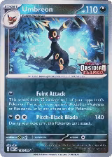 Umbreon (Obsidian Flames Stamped) (130/197), Miscellaneous Cards & Products — Pokémon card price