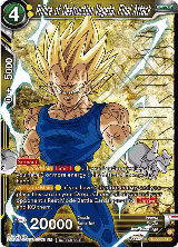 Prince of Destruction Vegeta, Final Attack (Zenkai Series Tournament Pack Vol.6) (Winner) (P-565), Tournament Promotion Cards — DB Super card price