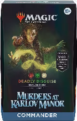 Murders at Karlov Manor Commander Deck - Deadly Disguise, Commander: Murders at Karlov Manor — Magic card price