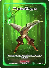 Woodland Daggers (Full Art) (EE-095-FA) — card price