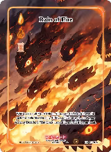 Rain of Fire (Full Art) (EE-108-FA) — card price