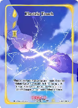 Electric Touch (Full Art) (EE-131-FA), Eternal Echoes [1st Edition] — Akora card price