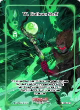 W. Gallows Staff (Full Art) (EE-142-FA) — card price