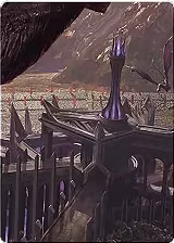 Minas Morgul, Dark Fortress Art Card (24) — card price