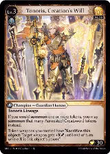 Tonoris, Creation's Will (014) — card price