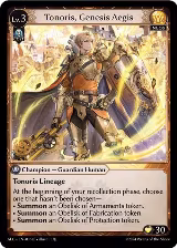 Tonoris, Genesis Aegis (015), Alchemical Revolution — Grand Archive card price