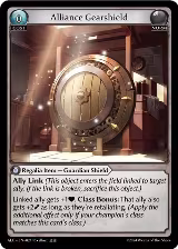 Alliance Gearshield (021) — card price