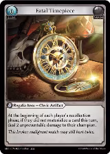 Fatal Timepiece (022) — card price