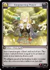 Empowering Prayer (051) — card price