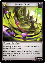 Exorcise Curses (055) — card price
