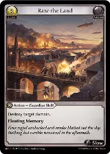Raze the Land (070) — card price