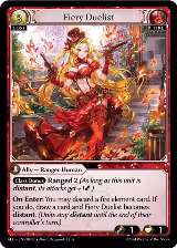 Fiery Duelist (103), Alchemical Revolution — Grand Archive card price