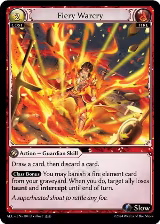Fiery Warcry (104), Alchemical Revolution — Grand Archive card price