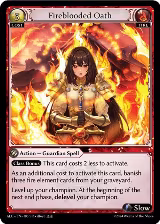 Fireblooded Oath (105), Alchemical Revolution — Grand Archive card price