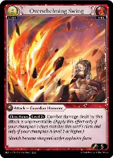 Overwhelming Swing (116), Alchemical Revolution — Grand Archive card price
