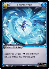 Hypothermia (136), Alchemical Revolution — Grand Archive card price