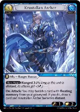 Krustallan Archer (137), Alchemical Revolution — Grand Archive card price