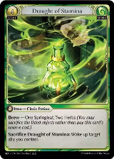 Draught of Stamina (157), Alchemical Revolution — Grand Archive card price