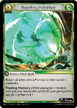 Repelling Palmblast (165), Alchemical Revolution — Grand Archive card price
