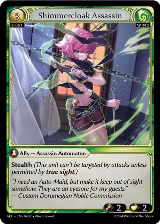 Shimmercloak Assassin (168), Alchemical Revolution — Grand Archive card price