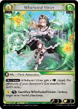 Whirlwind Vizier (172), Alchemical Revolution — Grand Archive card price
