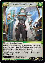 Young Peacekeeper (177), Alchemical Revolution — Grand Archive card price