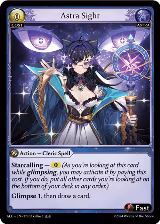 Astra Sight (179), Alchemical Revolution — Grand Archive card price