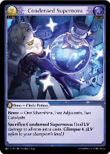 Condensed Supernova (184), Alchemical Revolution — Grand Archive card price
