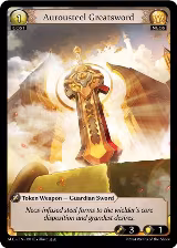 Aurousteel Greatsword (191), Alchemical Revolution — Grand Archive card price