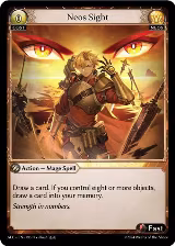 Neos Sight (195), Alchemical Revolution — Grand Archive card price