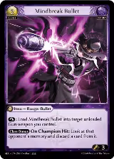 Mindbreak Bullet (209), Alchemical Revolution — Grand Archive card price