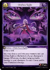 Umbra Sight (212), Alchemical Revolution — Grand Archive card price