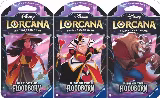 Disney Lorcana: Rise of the Floodborn Sleeved Booster Pack Art Bundle [Set of 3], Rise of the Floodborn — Lorcana card price