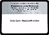 Code Card - Mabosstiff ex Box, Miscellaneous Cards & Products — Pokémon card price