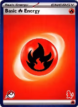 Basic Fire Energy (Blue Border) — card price