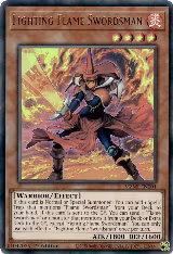 Fighting Flame Swordsman (MZMI-EN001) — card price