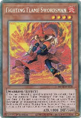 Fighting Flame Swordsman (CR) (MZMI-EN001) — card price