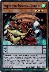 Majespecter Raccoon - Bunbuku (MZMI-EN072) — card price
