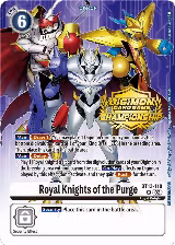 Royal Knights of the Purge (Championship 2023 Tamers Pack) (BT13-110 R) — card price