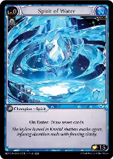 Spirit of Water (002) — card price