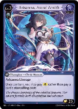 Arisanna, Astral Zenith (006) — card price