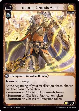 Tonoris, Genesis Aegis (012) — card price