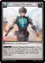 Charged Manaplate (015) — card price