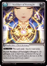 Necklace of Foresight (021), Alchemical Revolution Starter Decks — Grand Archive card price