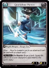 Quickdraw Piercer (026), Alchemical Revolution Starter Decks — Grand Archive card price