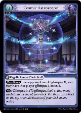 Cosmic Astroscope (033), Alchemical Revolution Starter Decks — Grand Archive card price