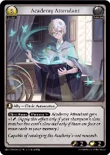Academy Attendant (037) — card price