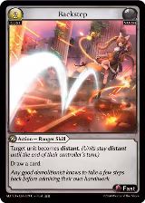 Backstep (039), Alchemical Revolution Starter Decks — Grand Archive card price