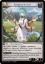 Foraging Servant (044) — card price